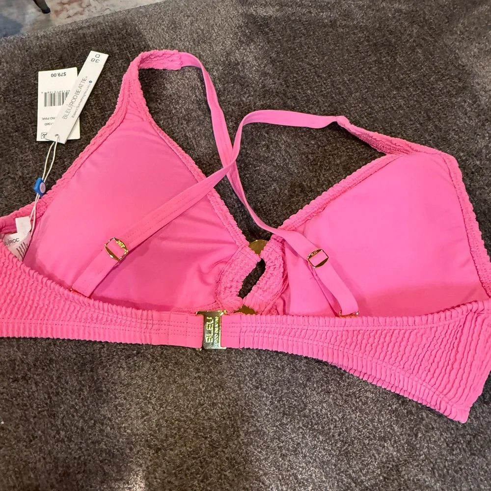 NWT* Pucker Up Two Piece Swim women size 12 Bottom 38 D Top